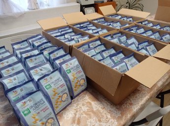 Продолжается сбор продуктов питания, медсредств, тёплых вещей и всего необходимого для бойцов в зону СВО