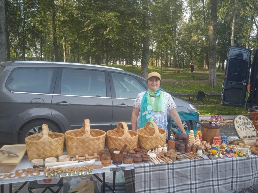 Участие в сельскохозяйственной ярмарке в п. Демянск