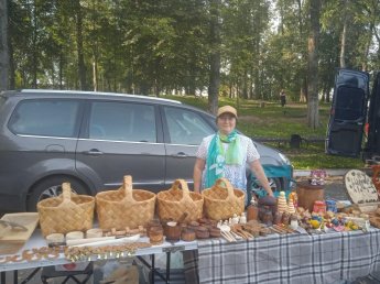 Участие в сельскохозяйственной ярмарке в п. Демянск
