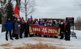 Прошли митинги, посвященные 80-летию освобождения д. Высокого и д.Б.Угороды